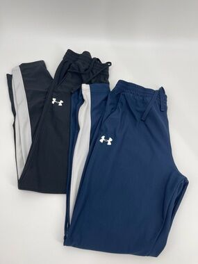 Set of 2 Under Armour Fitted Jogger Pants Large Athletic Performance Athleisure